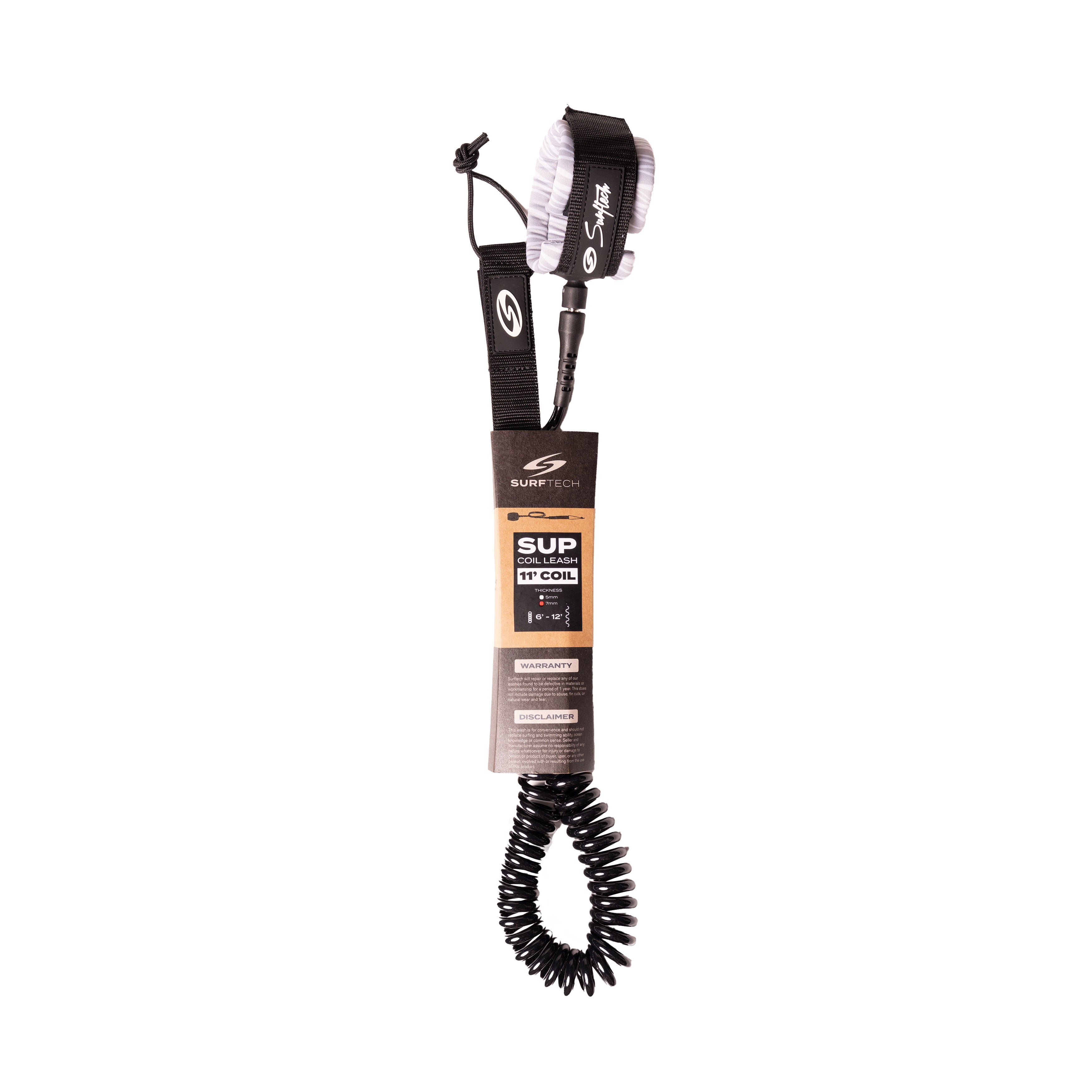 Chameleon 11' x 7mm Ankle Coil Leash Surftech