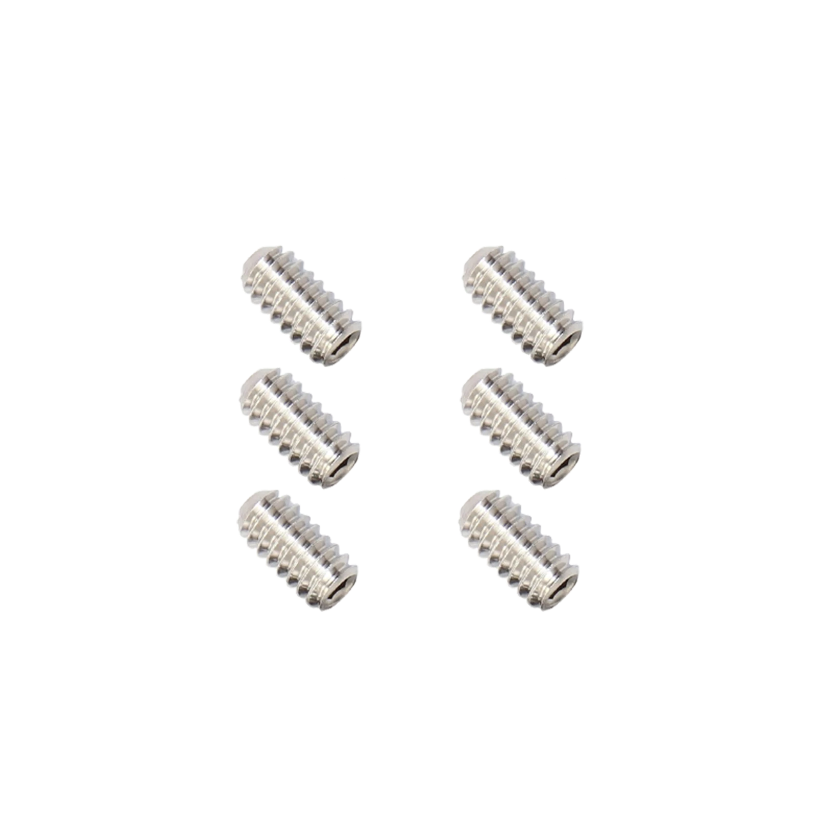 FCS Compatible Grub Screws - 6 Pcs Surfboard Fins NSP