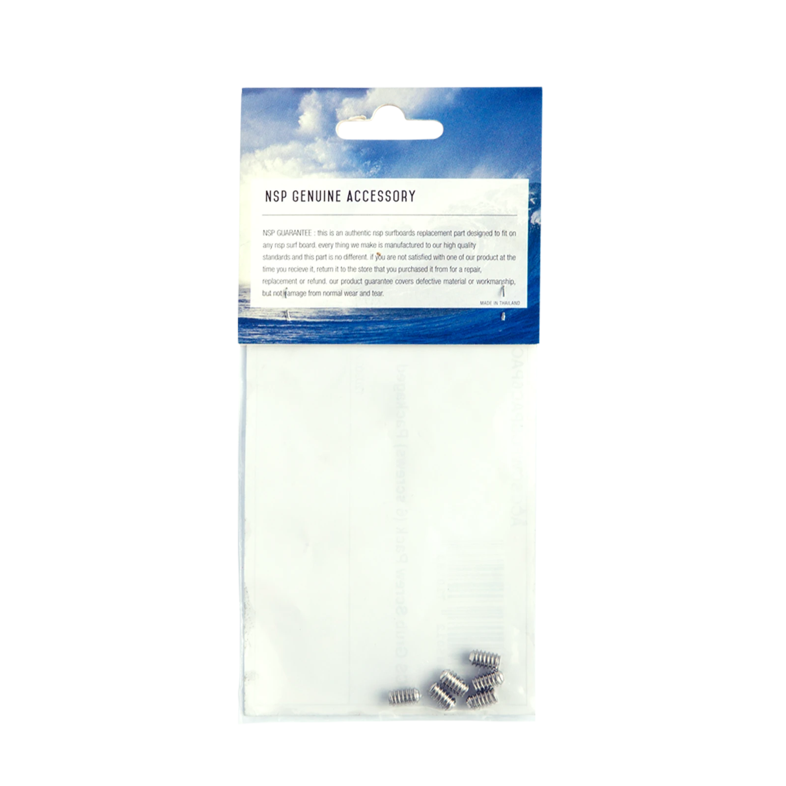 FCS Compatible Grub Screws - 6 Pcs Surfboard Fins NSP