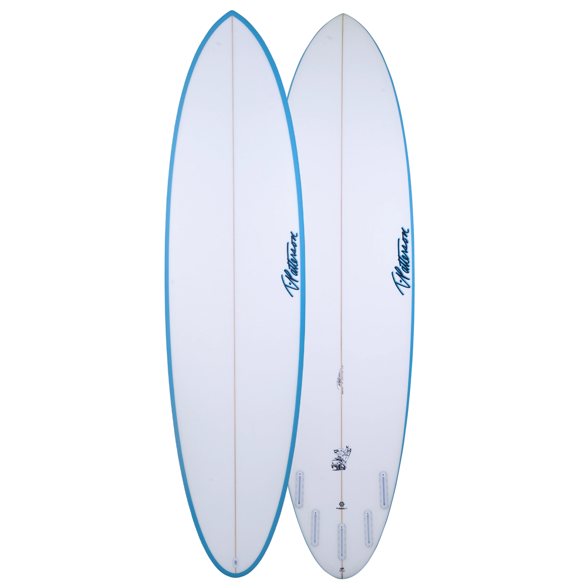 Timmy Patterson ロングボード　9’2 2024_PATTERSON_BLUEFIN_BOTH.