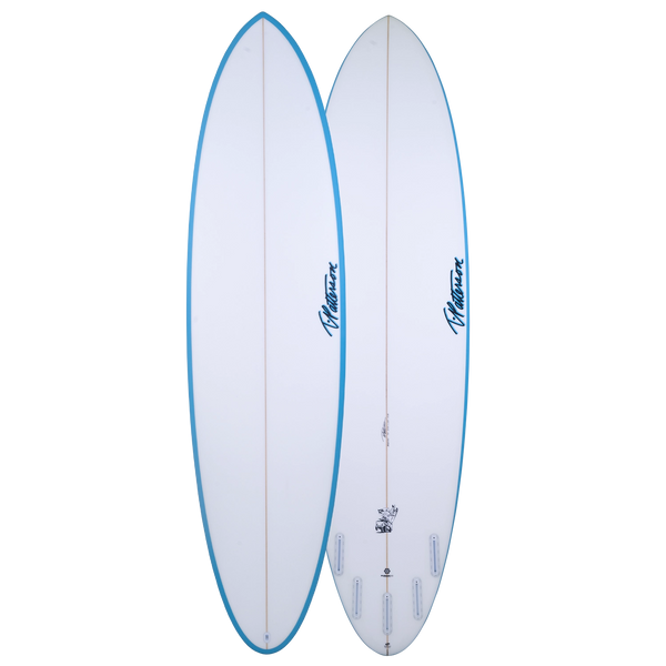 Timmy Patterson x Surftech - Blue Fin Midlength in Fusion-HD Timmy Patterson x Surftech - Blue Fin Midlength in Fusion-HD