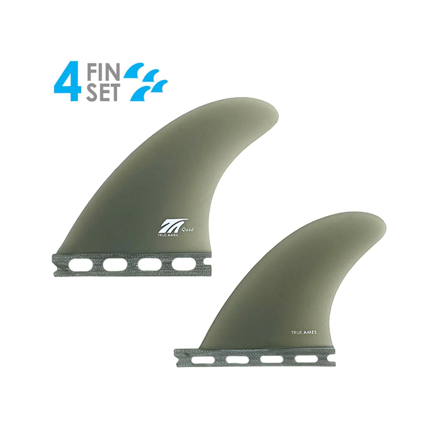 Fiberglass Quad Fins - Futures Compatible Quad True Ames