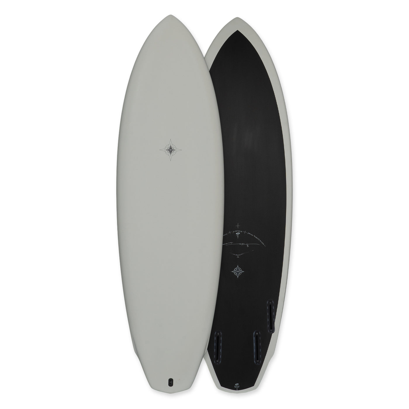 Wayne Rich x Surftech - The Singularity Diamond Tail Surfboard in Carbon