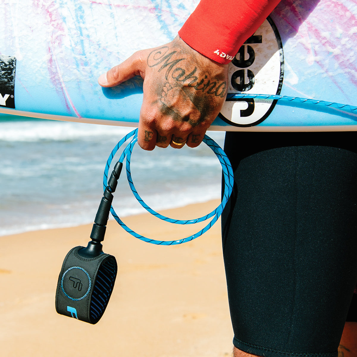 FCS Freedom Helix Leash - All Round Surfboard Leashes FCS US