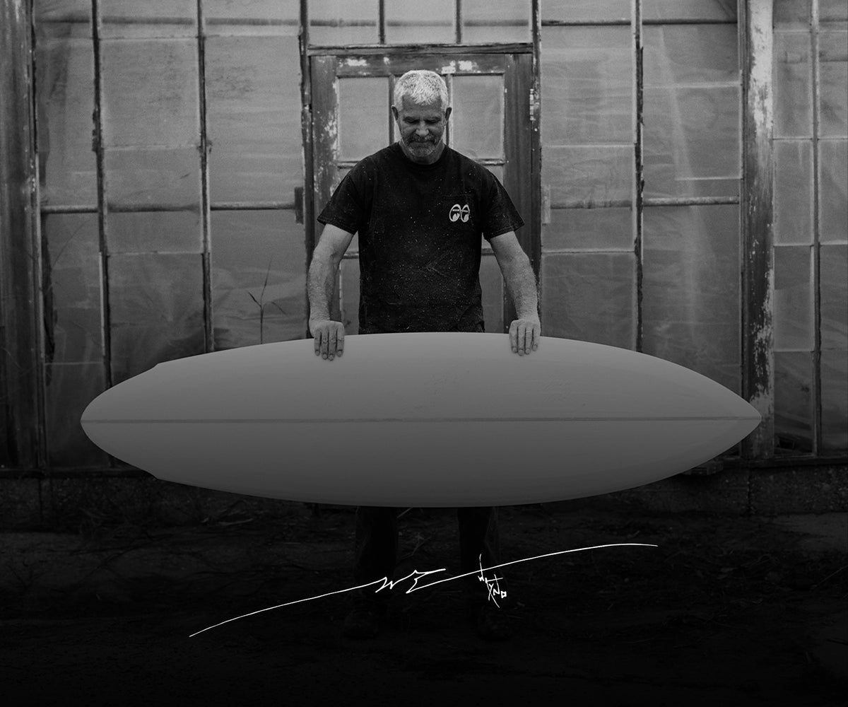 Wayne Rides Surfboard Wayne Rich x Surftech - The Singularity Diamond Tail Surfboard in Carbon