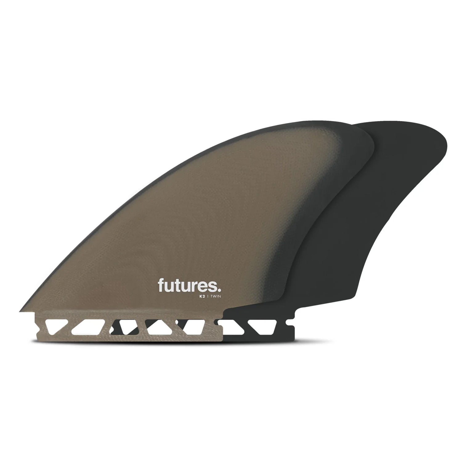 K2 Fiberglass Keel Fins Twin Futures