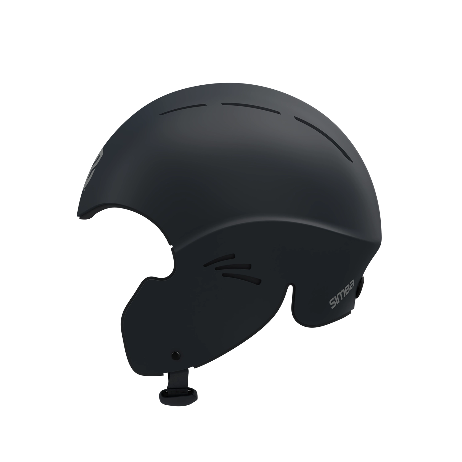 サーフィン・ボディボード Simba surf foil helmet - Black - Size M Simba - Sentinal Surf Helmet in Black and Pearl White