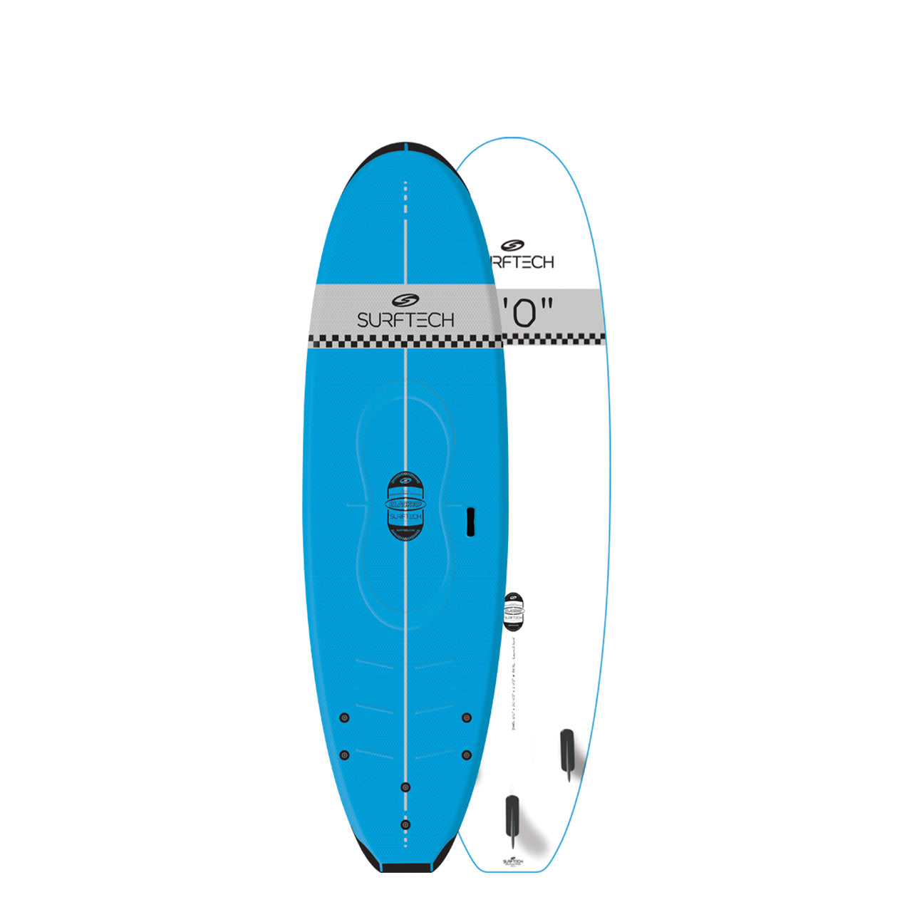 blok Civic strelen Surftech - Blacktip Softop Surfboard